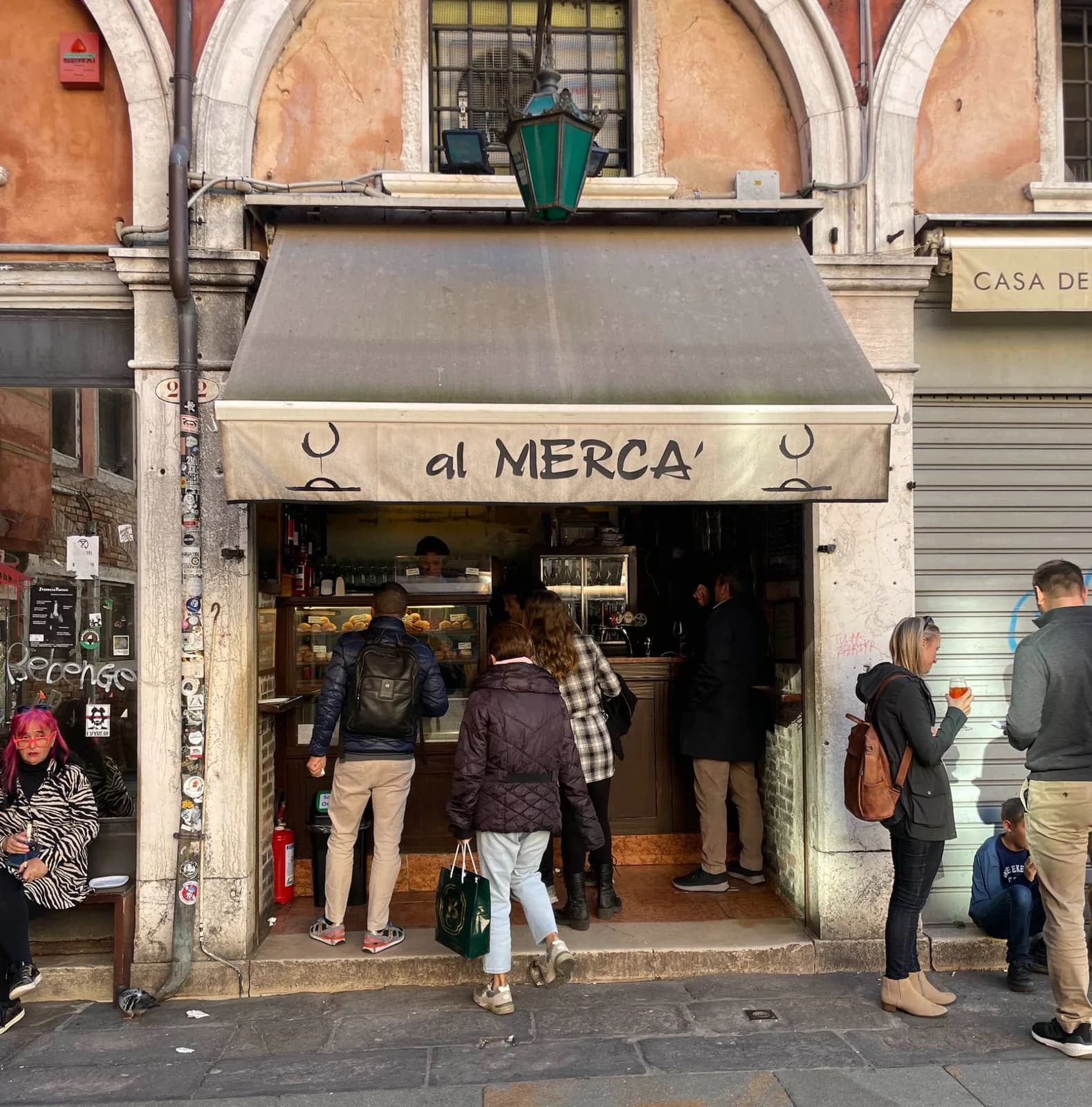 Bacaro Al Mercà al Mercato di Rialto a Venezia