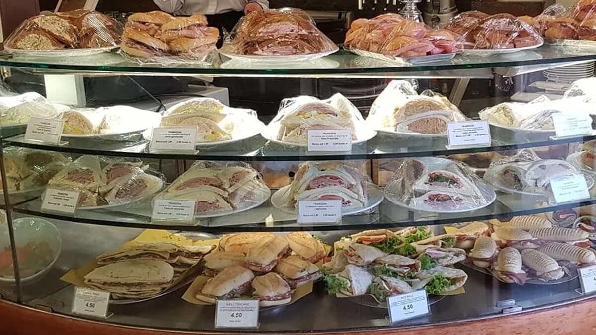Tramezzini del Bar Tiziano a Venezia