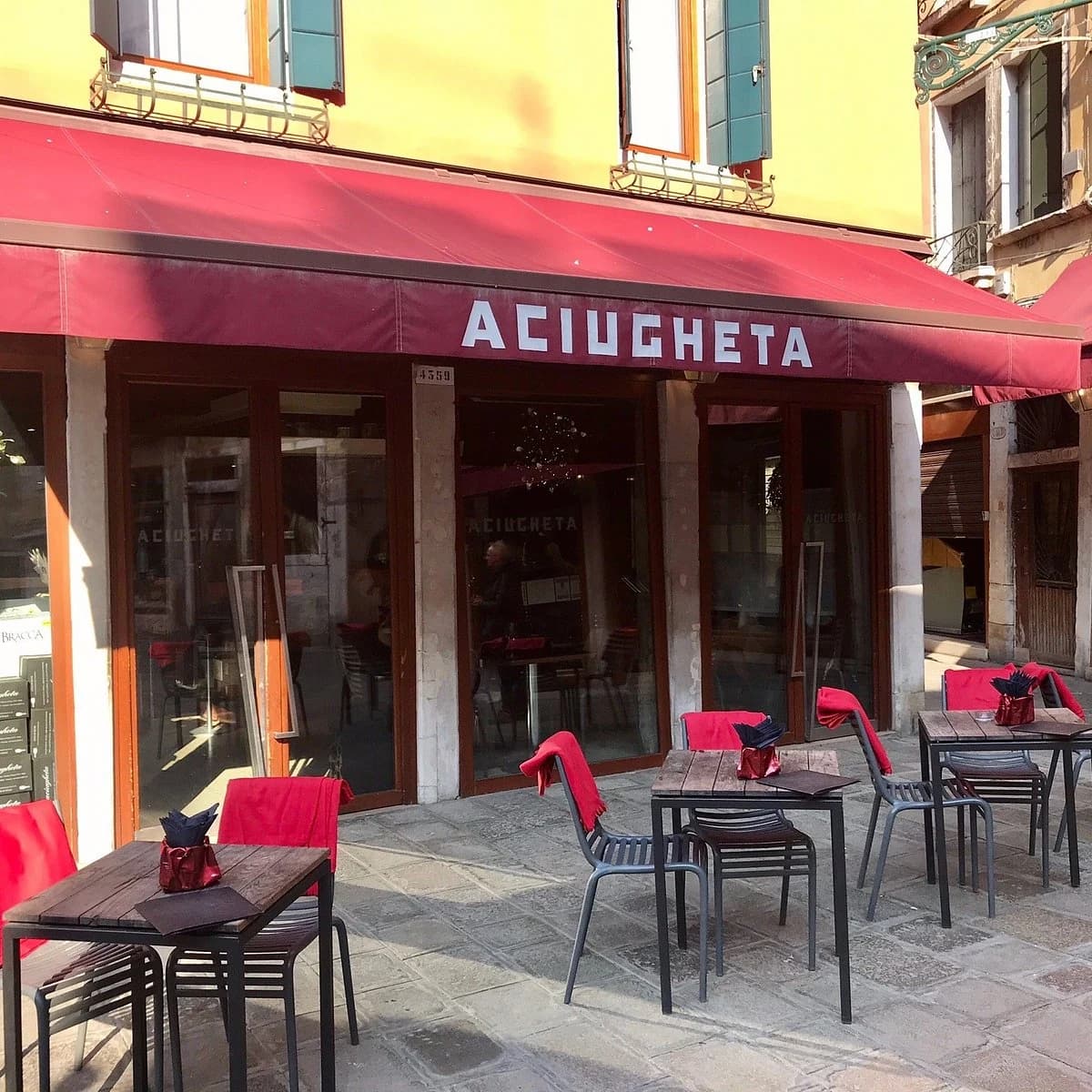 Ingresso di Aciugheta a Venezia
