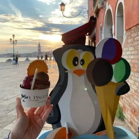 Gelato della Gelateria Il Pinguino a Venezia