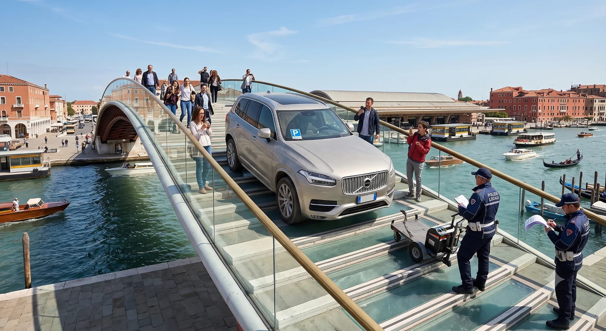 Parcheggi e accessi per chi raggiunge Venezia in automobile